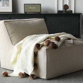 Mikazuki Crochet Throw