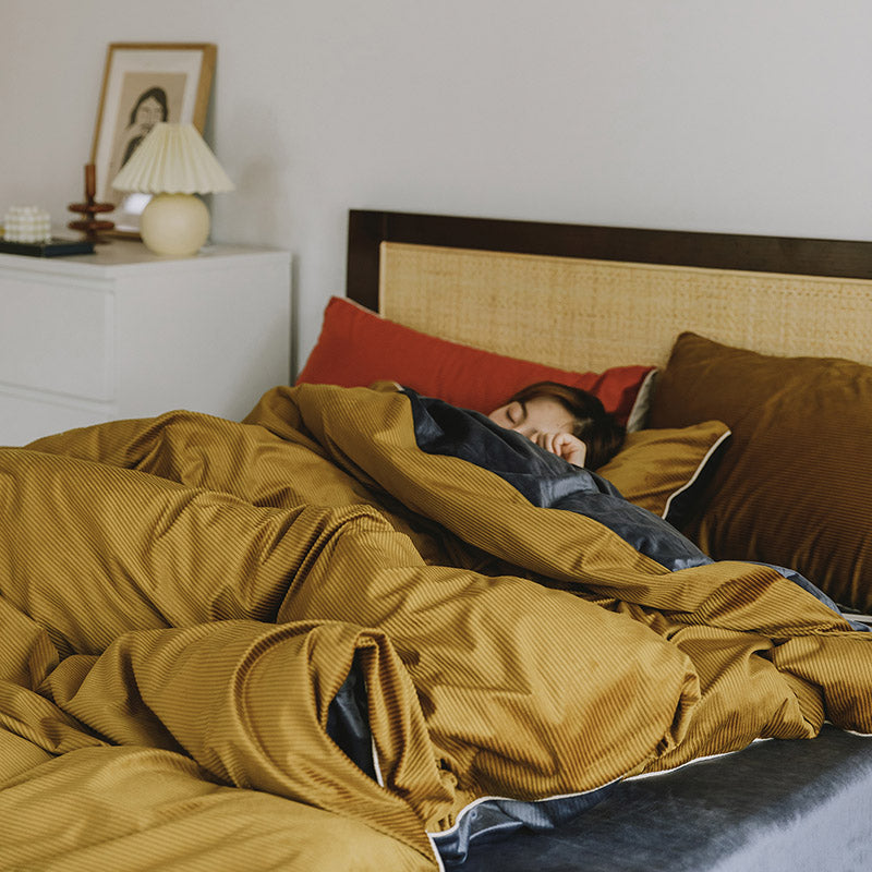 Akihiko Japanese Style Cotton Bedding Set