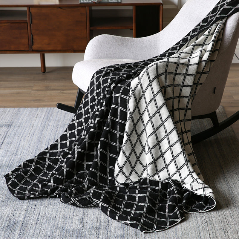 Hisoka Cotton Lozenge Throw