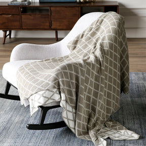 Hisoka Cotton Lozenge Throw