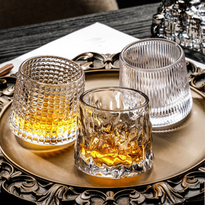 Creative Spinning Tumbler Whisky Glass