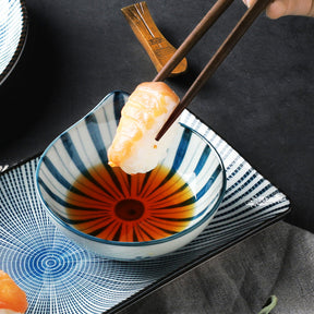 Japanese Style Condiment Dish Sauce Bowl (8 Piece Set)