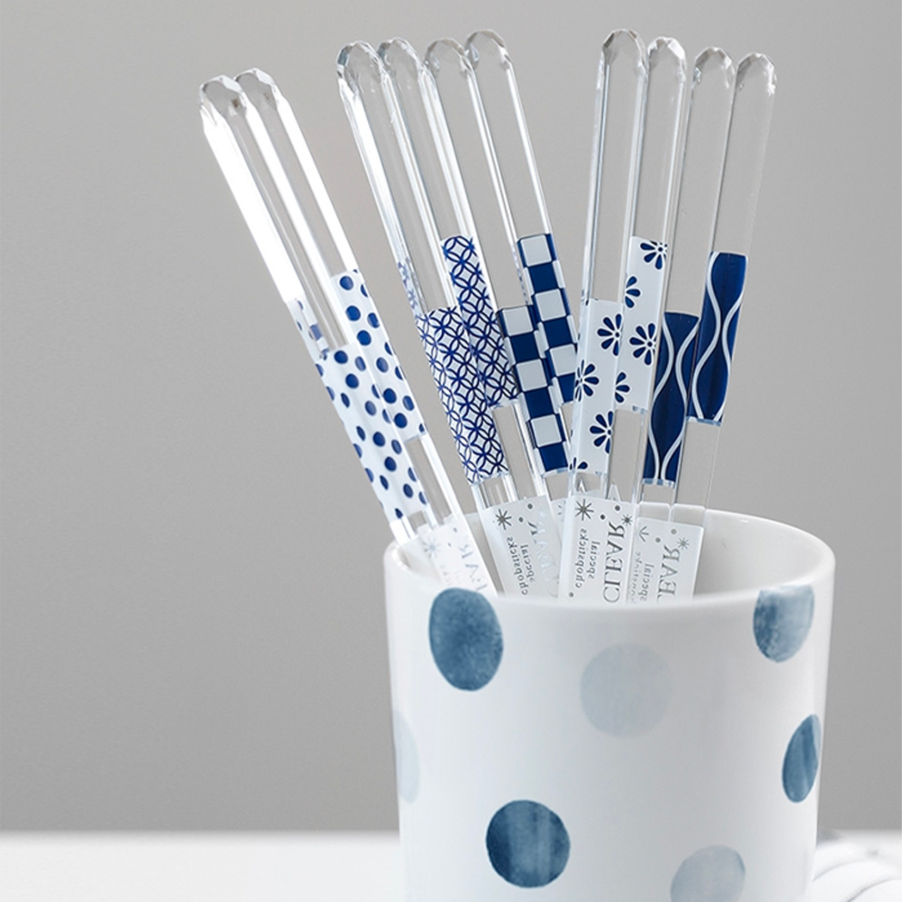 Moku Transparent Resin Chopstick