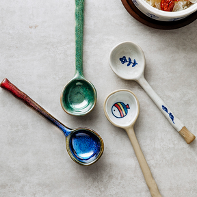 Yamazu Ceramic Table Spoon