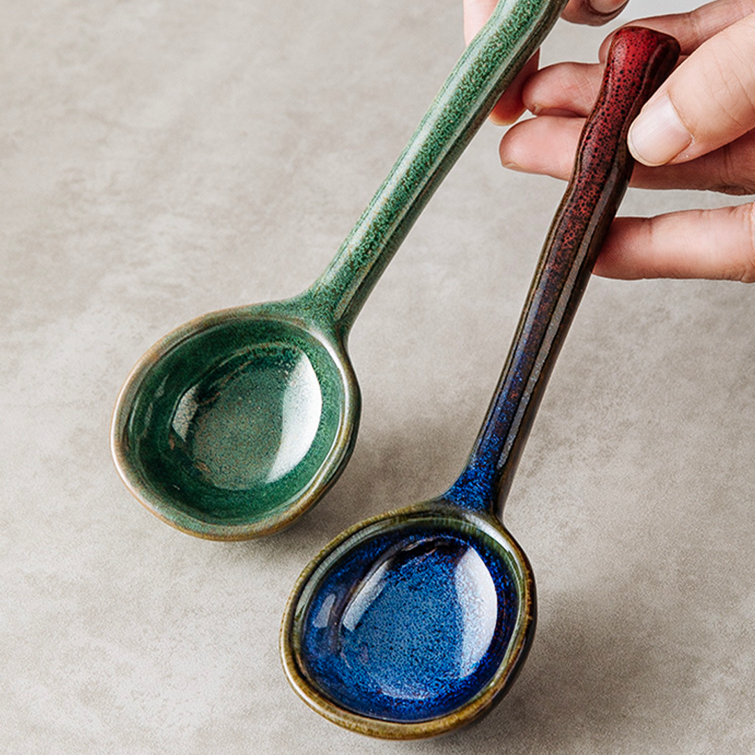 Yamazu Ceramic Table Spoon