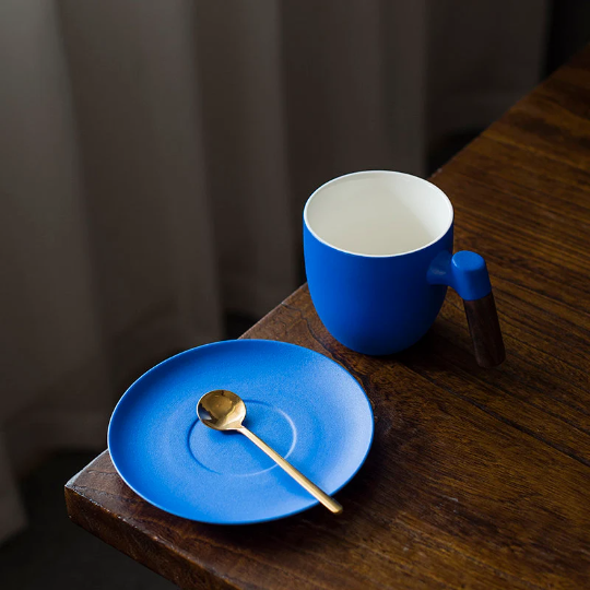 Japanese Zen Style Aoi Coffee & Tea Mug Set