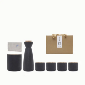 Japanese Anka Sake Set