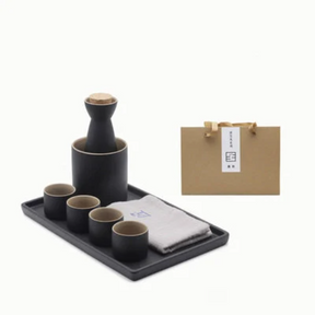 Japanese Anka Sake Set