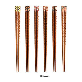 Tortoiseshell Japanese Style Ironwood Chopsticks
