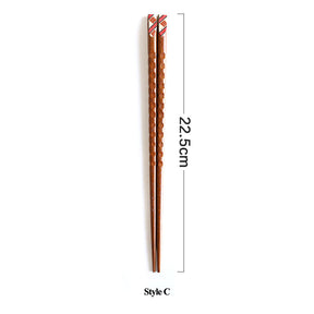 Tortoiseshell Japanese Style Ironwood Chopsticks