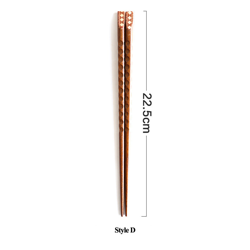 Tortoiseshell Japanese Style Ironwood Chopsticks
