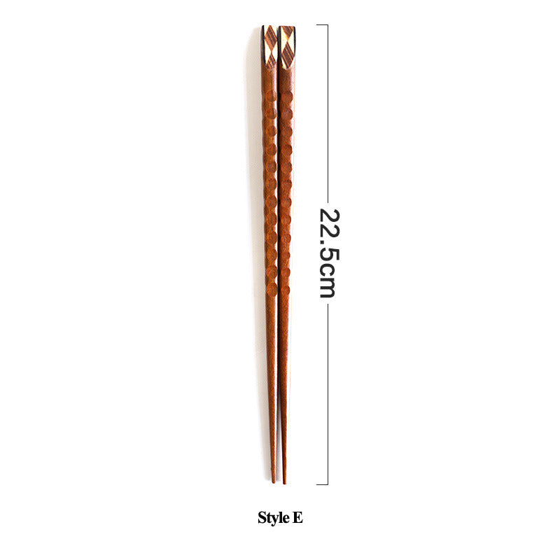 Tortoiseshell Japanese Style Ironwood Chopsticks