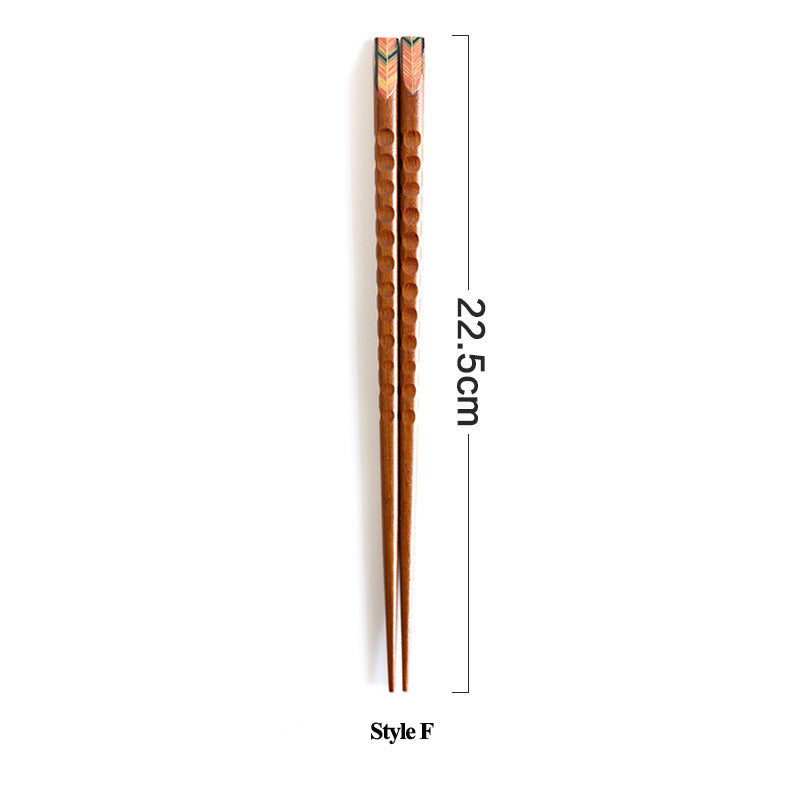 Tortoiseshell Japanese Style Ironwood Chopsticks